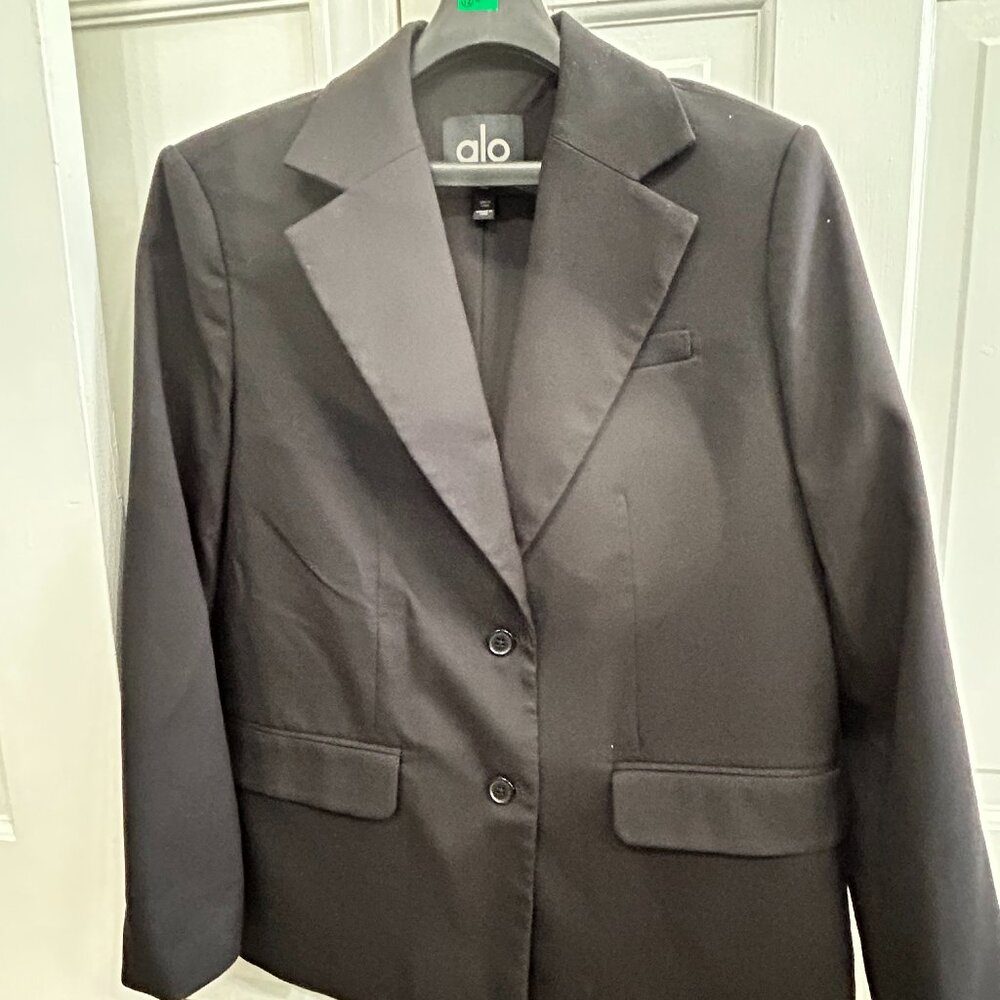 Alo Black yoga oversized Blazer jacket